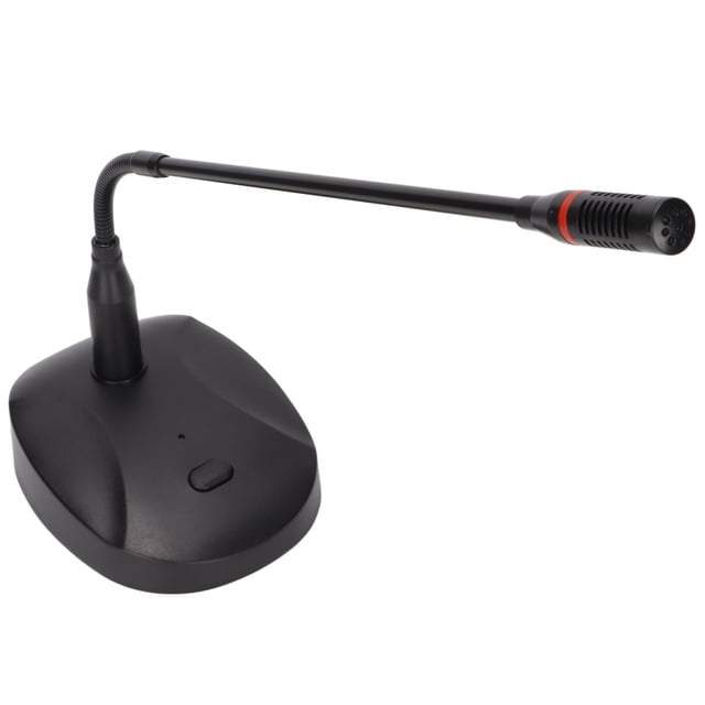 Gooseneck Microphone, Computer Microphone Omni Directional Intelligent Noise Reduction Condenser For Programrecording For Webcast For Conference