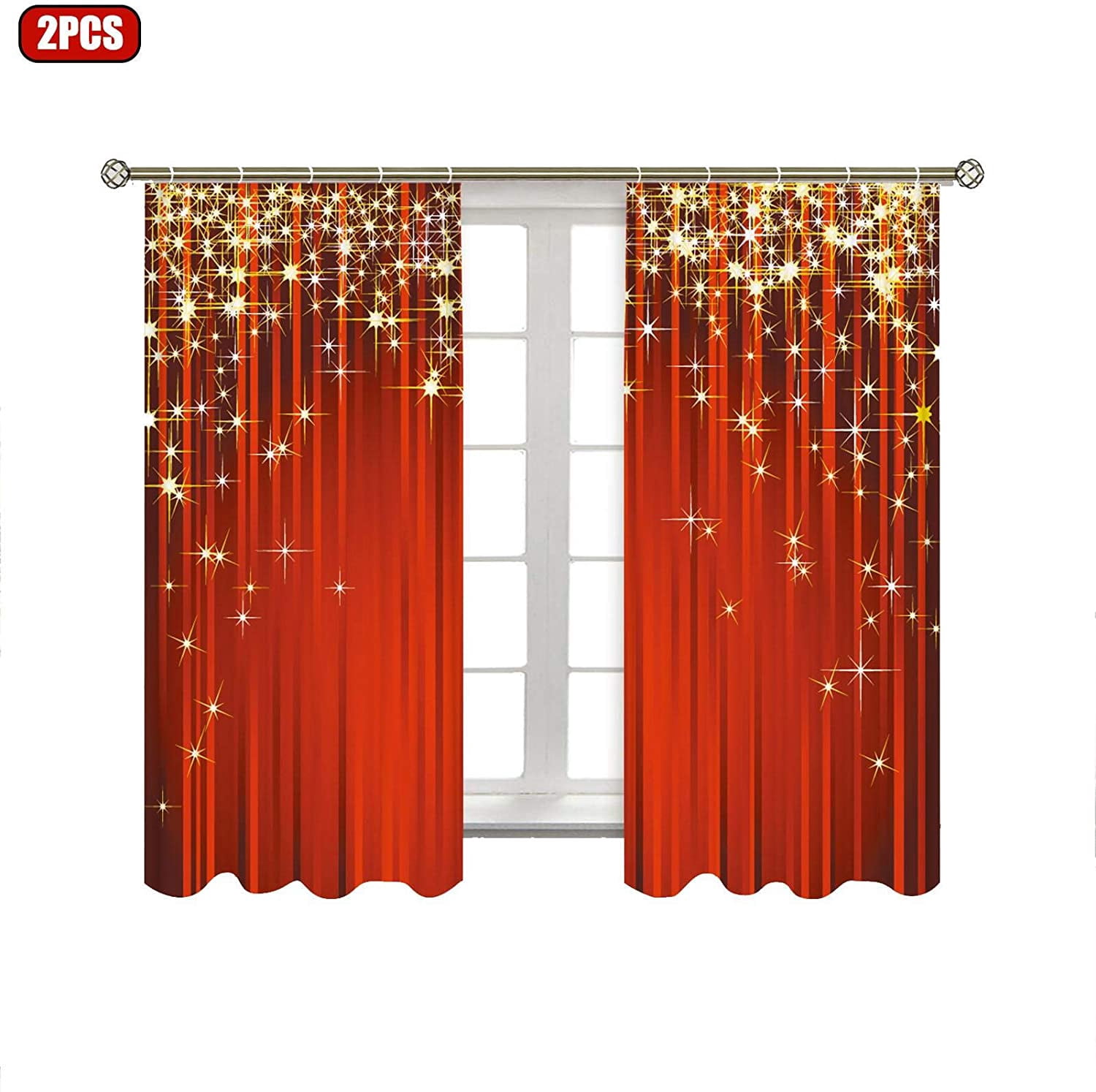 christmas curtains