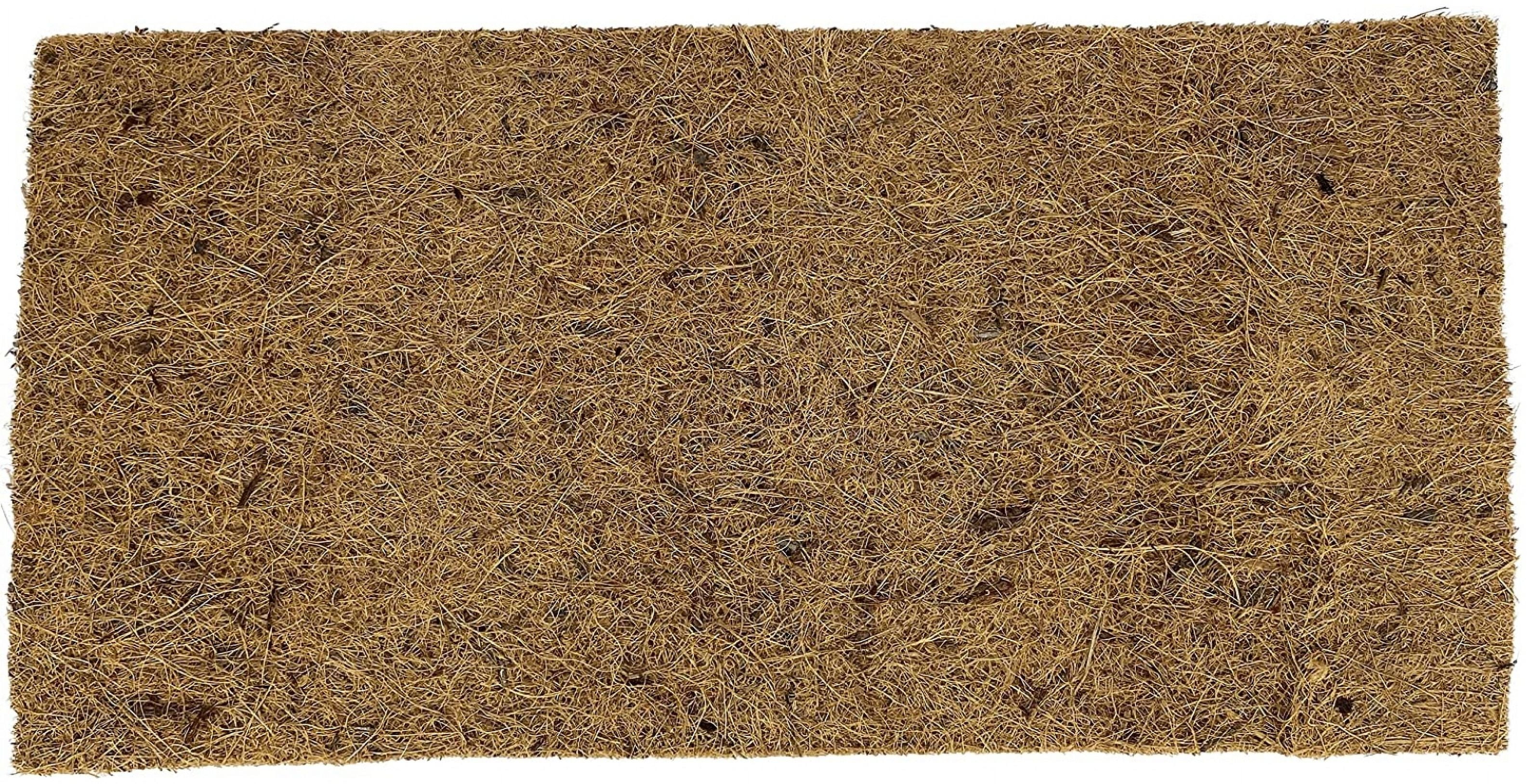 (3 pack) Komodo Coconut Fiber Reusable Terrarium Liner for Reptiles, 10 x 20 inches