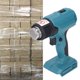 thumbnail image 5 of Pistola De Calor Inalámbrica, Máquina De Aire Caliente Portátil Recargable Ajustable Resistencia A Altas Temperaturas Bobinas De Calentamiento Duales Con Boquillas Para ANGGREK Azul, 5 of 8