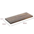 thumbnail image 4 of LANDMOK 10 Inch Deep Floating Shelf, 30 x10 Inch Large Wall Mounted Shelf for Kitchen, Bathroom, Living Room, Rustic Brown (2 Pack), 4 of 9