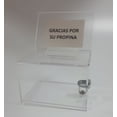 thumbnail image 1 of Propinero de acrílico con llave., 1 of 2