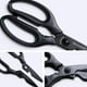 thumbnail image 4 of Tijeras de cocina Messermeister con botón pulsador, desmontables, 23 cm, 4 of 6