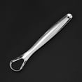 thumbnail image 1 of Stainless Steel Tongue Scraper Double-sided Tongue Coating Cleaner, 1 of 5
