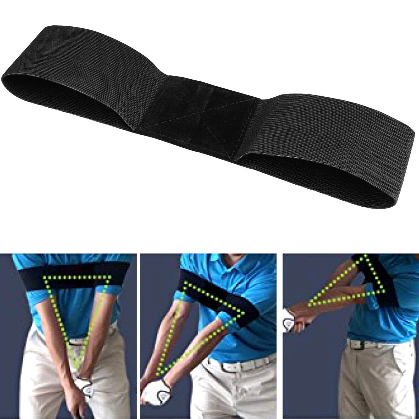 EEEkit EEEKit Golfer Golf Smooth Swing Training Belt Aid Armband