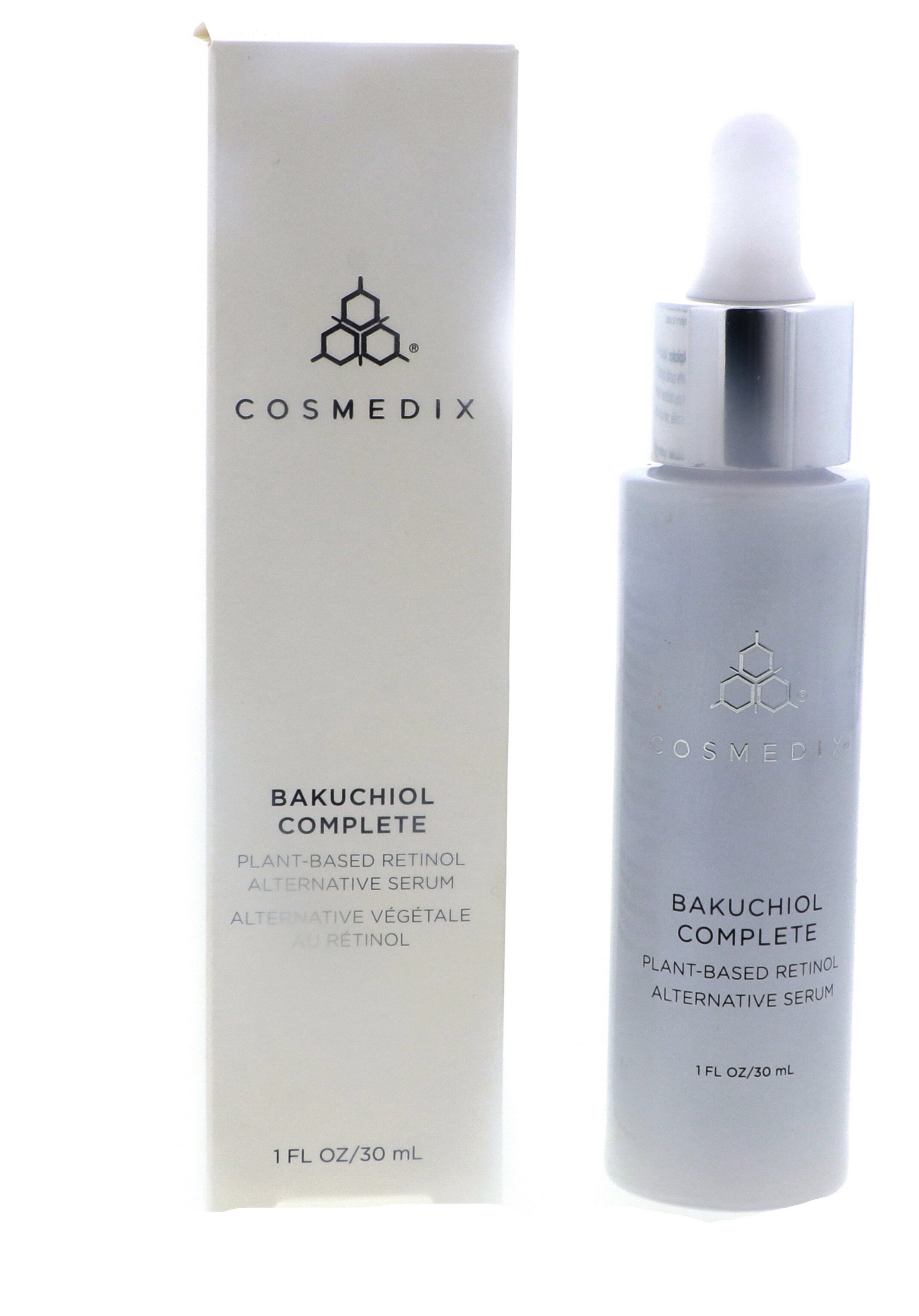 CosMedix Bakuchiol Complete Plant-Based Retinol Alternative Serum, 1 oz