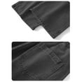 thumbnail image 3 of DPTALR George Men's Vintage Baggy Wide Leg Denim Jeans with Drawstring Waist,Dark GrayXXXL, 3 of 6