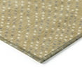thumbnail image 4 of Addison Rugs Chantille Indoor/Outdoor Transitional Circles Gold Washable Rectangle Rug, 5' x 7'6", 4 of 6
