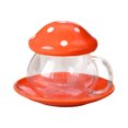 thumbnail image 1 of Glass Shape Teacup Saucer Set Coffee Mug With Filter Cup, 1 of 8