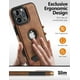 thumbnail image 4 of Funda WTCASE de piel magnética con soporte para iPhone 16 Pro Max, 4 of 6