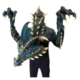 thumbnail image 1 of Disfraz Dragon Oscuro Mitologico Manos Fantasia Epica Halloween Profesional, 1 of 5