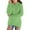 Green, variant on YunPes Fleece Pullover Hoodie for Girls Oversized Solid Long Sleeve Fuzzy Hooded Sweatshirt Teen Winter Warm Casual Sweater