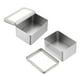 thumbnail image 1 of 2 Pcs Caja de Lata Metálica, 5.1 x 3.7 x 2.4 Pulgadas Caja de Almacenamiento Rectangular con Tapa, 1 of 6