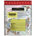 thumbnail image 2 of Nadex Coins NCS1-0001 Tamper-Evident 9-Inch x 12-inchFRAUDSTOPPER Bank Deposit Bags (500 Pack, Clear), White & Red., 2 of 5