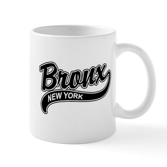 CafePress - Bronx New York Mug - 11 oz Ceramic Mug - Novelty Coffee Tea Cup