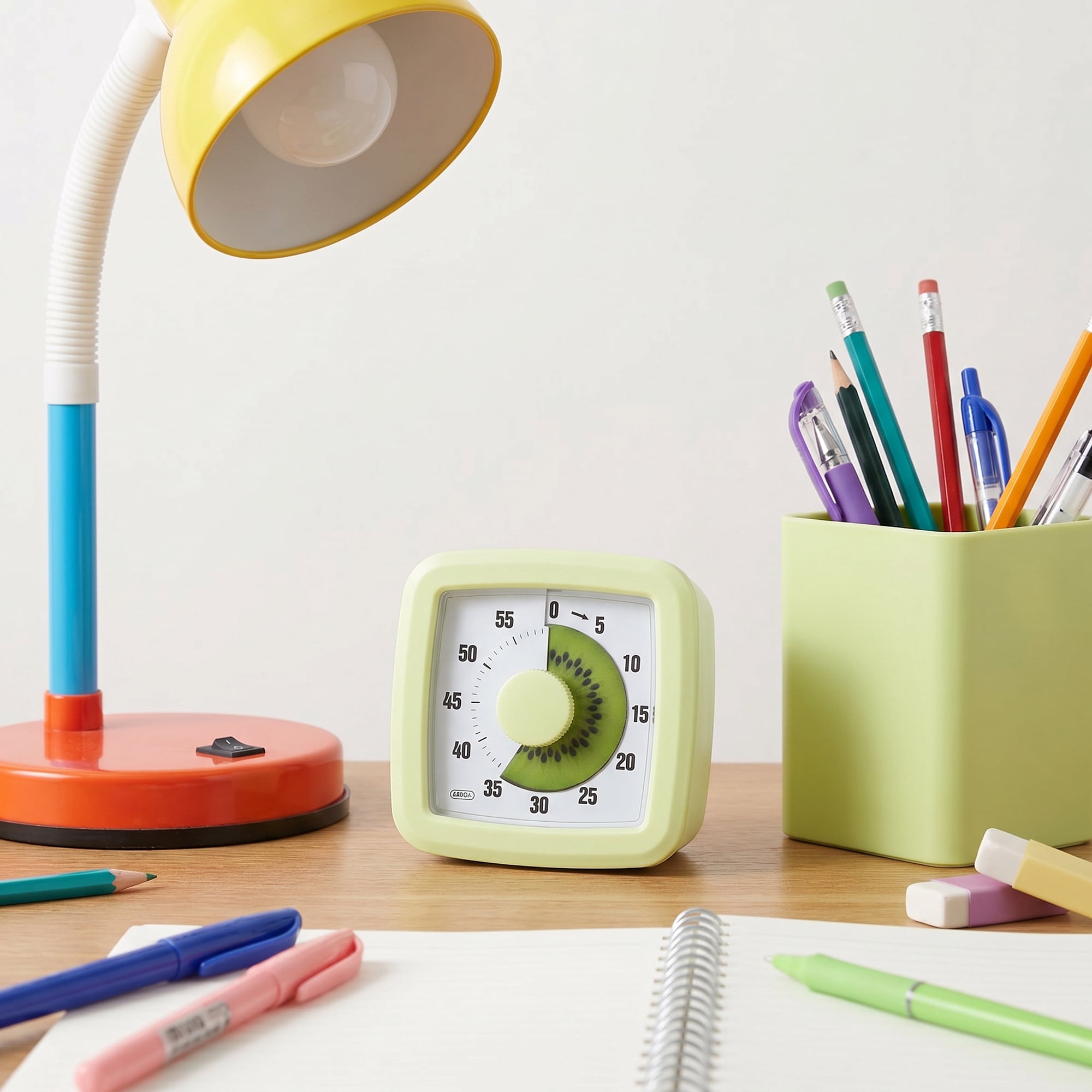 Unique Bargains 60 Minute Digital Visual Timer with Loud Alarm for Studying Green A