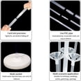 thumbnail image 7 of 2 Pack Balloon Stand Kit, Balloon Support, Reusable Clear Balloon Centerpiece Stand,Balloon Table Holder Decoration for Birthday Wedding Party Festival Event Decorations, 7 of 7