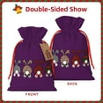 thumbnail image 2 of KLL Cute Bunny for Christmas Gift Bag,Holiday Bags for Gifts Christmas Bags & Drawstring Gift Pouch Reusable Holiday Gift Bags & Party Favor Bags (1 PCS)-Medium, 2 of 9