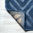 thumbnail image 5 of JONATHAN Y IBIZA 5' Square Area Rug, Portmany Neutral Diamond Trellis - Navy, IBZ104B-5SQ, 5 of 8