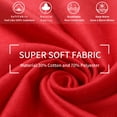 thumbnail image 3 of EASE LEAP Pashmina Scarfs Women Shawls Wraps Evening Dresses Soft Large Scarves Wedding, Red, 3 of 7