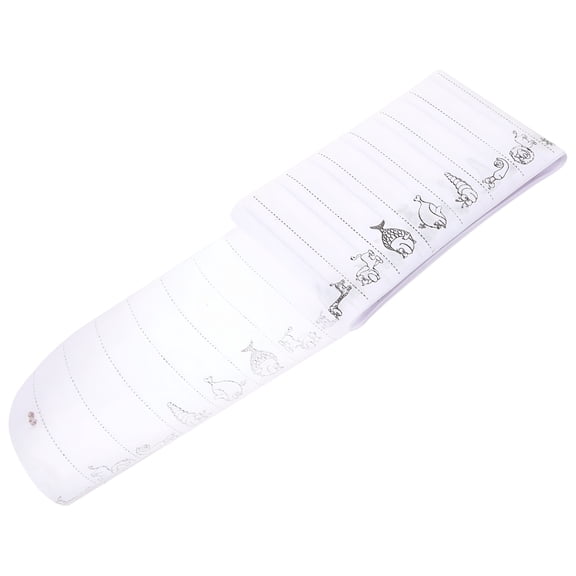 TUWAFE Crafts Sewing Name Tags 1 Roll Iron-on Name Labels Rectangular Waterproof for Clothes 150x5.6cm Iron On Name Tags For Clothing