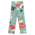 thumbnail image 3 of Christmas Style Printing Pajamas For Women Loose Retro Night Pajama Pants Comfortable Sleepwear Bottoms Homewear, 3 of 6