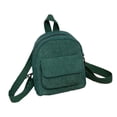 thumbnail image 1 of ZheElen Women Mini Backpack Large Capacity Durable Structure For Travelers Gift Choice Wide Range Of Uses blackish green, 1 of 6