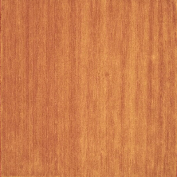 Ahgly Company Indoor Square Abstract Brown Contemporary Area Rugs, 3' Square