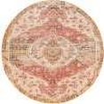 thumbnail image 3 of Unique Loom Asheville Collection Area Rug - Tanglewood (8' Round Multi/Beige), 3 of 8