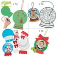 thumbnail image 2 of Snow Globe Craft Kit Assortment Bulk 48 Pc, 2 of 2