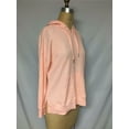 thumbnail image 3 of Calvin Klein Women's Performance High-Low Hoodie Orange Size Medium, 3 of 3