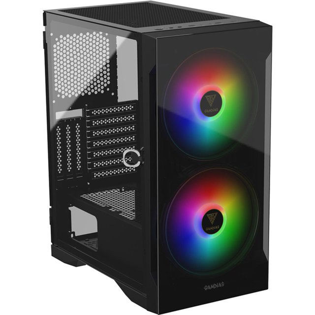Gabinete Gamer Gamdias APOLLO E2 ELITE ARGB Cristal templado