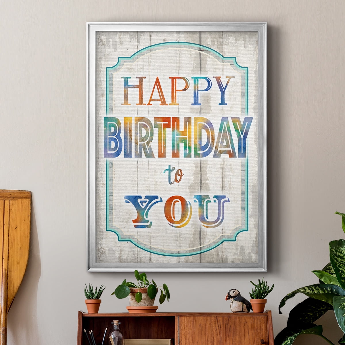 Happy Birthday to You Premium Framed Print - Ready to Hang