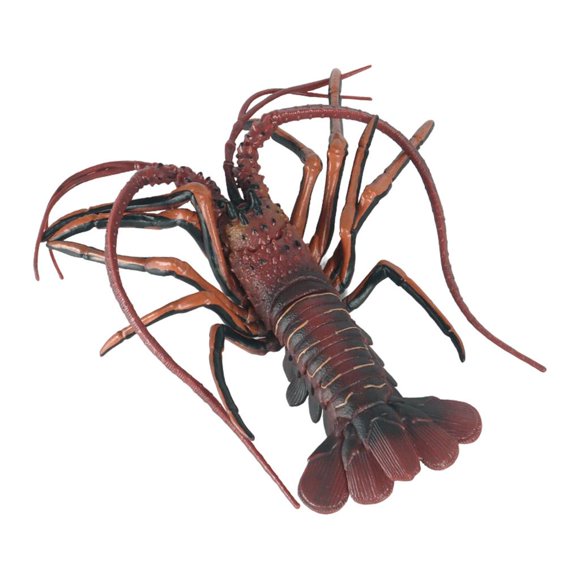 Large Lobster Model Seafood Prop Decoration Animals Gift Red