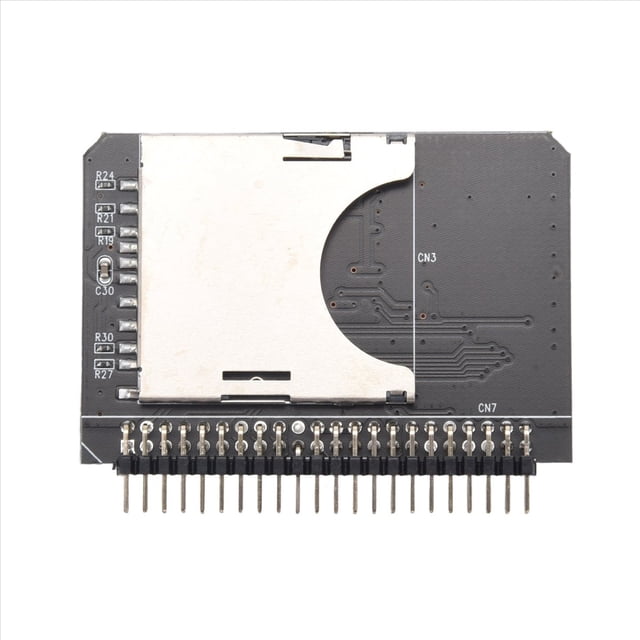 Tarjeta de Memoria Digital SD/SDHC/SDXC/MMC para PortáTil de 2,5 Pulgadas una Adaptador Macho IDE de 44 , Convertidor SD 3,0, Tarjeta Adaptadora de Disco Duro