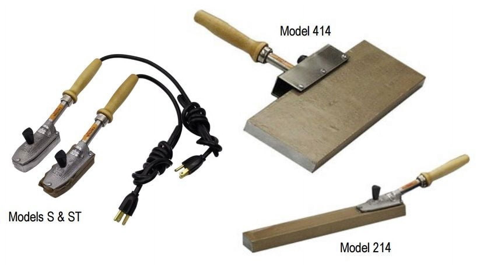 Large Hand Iron 2" x 14" Model 214 by HEAT SEAL