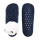 thumbnail image 1 of Sonducket Calcetines Acolchados Con Terciopelo Para Hombres Antideslizantes Para Seguridad Adulto Adhesivo Antideslizante Y Cálido Ajuste A La Medias Azul marino, 1 of 6