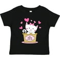 thumbnail image 3 of Inktastic Kitty Nana Loves Me Girls Toddler T-Shirt, 3 of 5