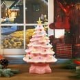 thumbnail image 2 of BESTSKY 2026 New Ceramic Christmas Tree,Tabletop Christmas Tree Lights Decoration,4.7In Pre Lit Small Artificial Xmas Tree,Glowing Tree with Base,Xmas Tree for Centerpiece Christmas&Halloween Decor, 2 of 7