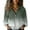 Grey, variant on Womens Shirts Long Sleeved Printed Button Down Shirt Workout Tops