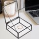 thumbnail image 3 of Caja de cristal para joyas, caja de almacenamiento de cristal transparente, 3 of 8