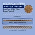 thumbnail image 4 of Box USA Flat Corrugated Boxes Pack of 25, 4 of 4