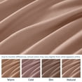 thumbnail image 6 of Virtu Twin XL Fitted sheet only, 1800 Extra deep pocket fitted sheet soft microfiber, Peach beige, 6 of 6