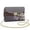Cute Elephant, variant on Leopard Print Women Leather Crossbody Bag Vintage Minimalist Soft Quilted Leather Crossbody Bags for Women with Chain Strap Craftsmanship Practical for Daily Life