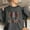Grey, variant on Tetras Christmas Costumes Clearance,Women's Round Neck Christmas Printed Color Fashion Top,Long Sleeve Top Sweatshirts