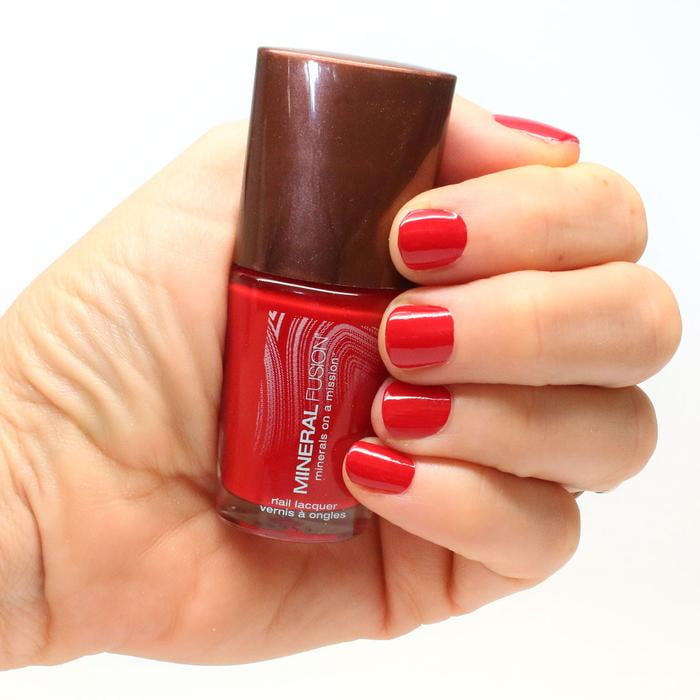 Mineral Fusion Mineral Fusion Nail Polish, Fiery Lava, .33 Ounce