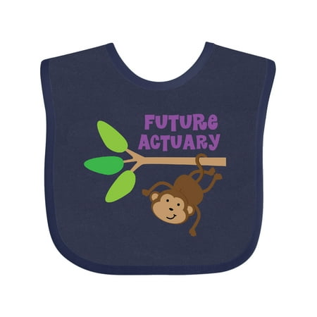 

Inktastic Future Actuary Gift Baby Boy or Baby Girl Bib