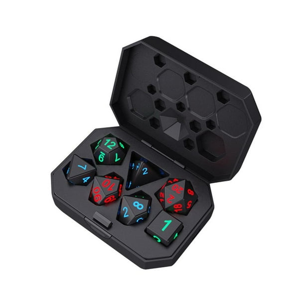 artículos deportivos Dados electrónicos luminosos DND juego de varios lados para juegos de mesa juguetes de fiesta FLhrweasw Nuevo