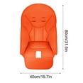 thumbnail image 3 of YOLOKE Premium Leather High Chair Cushion - Elegant and Practical Dining Chair Cover for Kids, 3 of 4