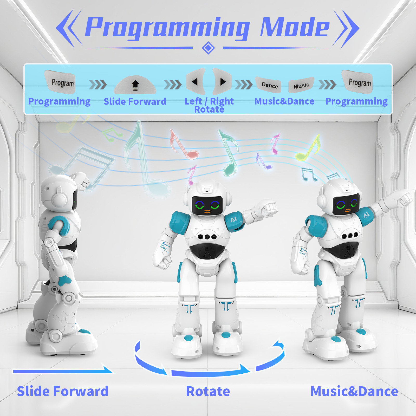 Ficcug Smart Programmable Interactive Robot Toy photo 8